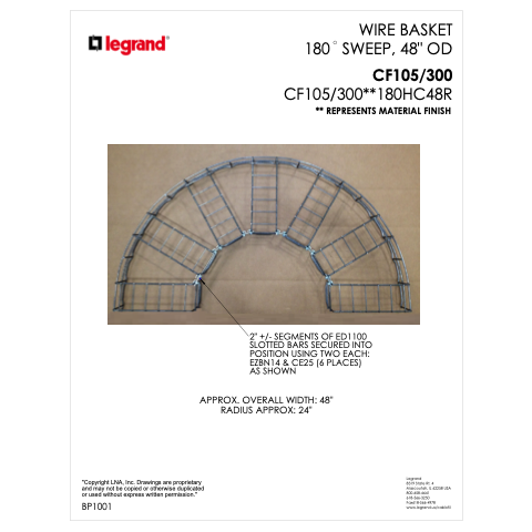 Mesh Tray Semi-circle fitting