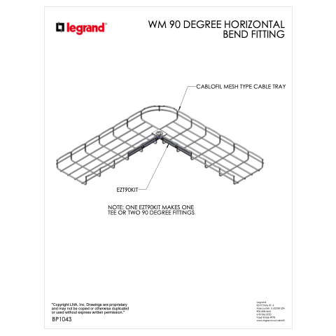 Square Horizontal Bend