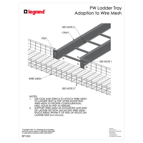 Ladder to Mesh Side