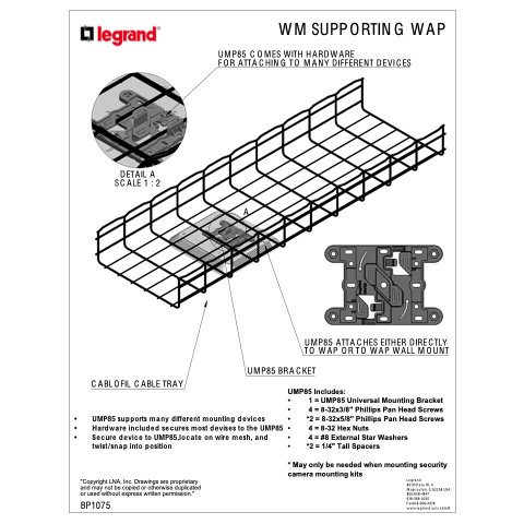 Wireless Device Mount to Tray