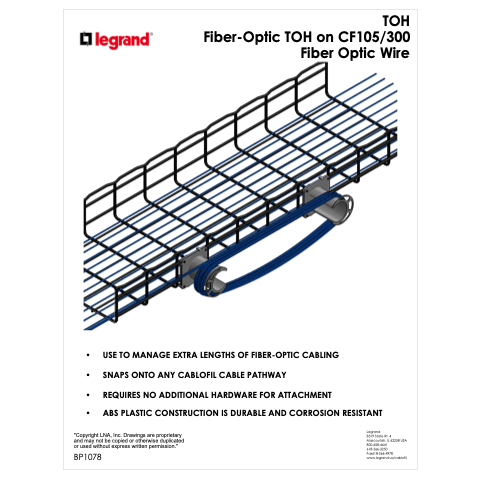 Excess Fiber Spool Snap On